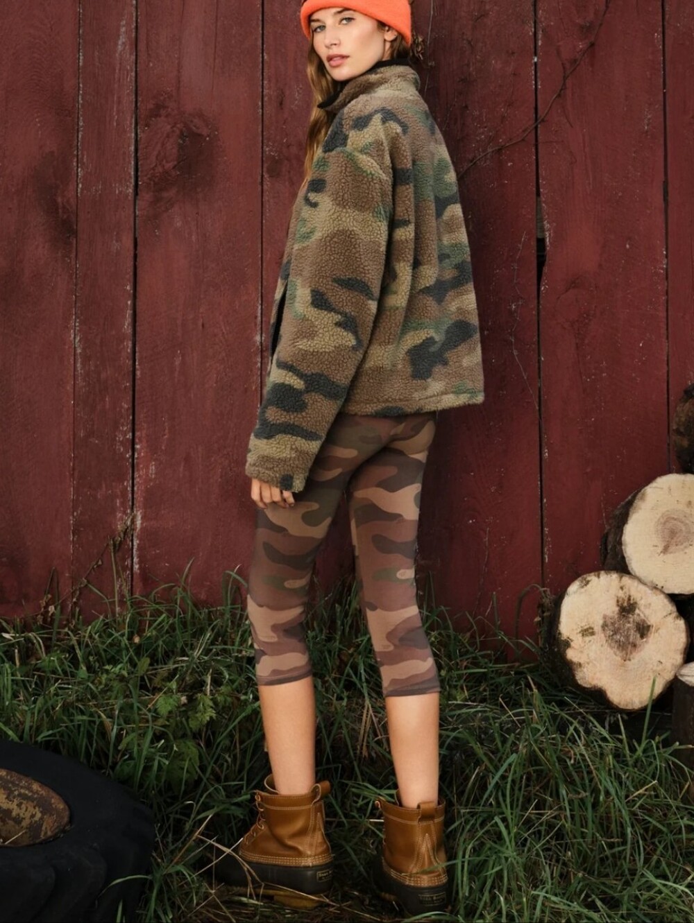 Dairy Boy FIRE! NWT! The Funky Fleece in Decoy Camo in Earth. XS/S. R2S! - Picture 5 of 12
